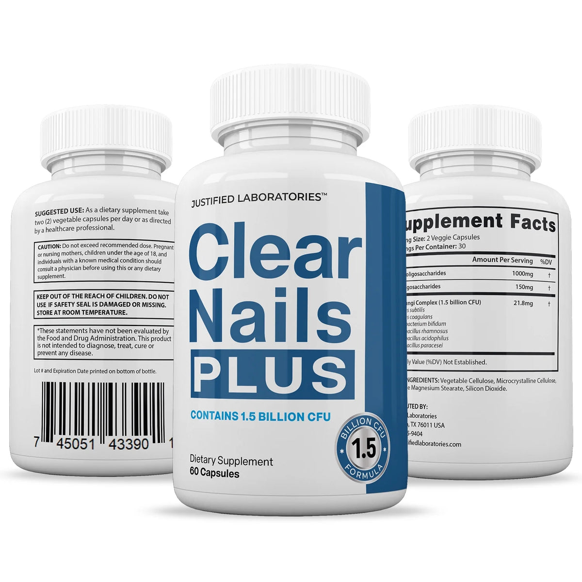 Clear Probiotic Nail Support 180 Capsules P537