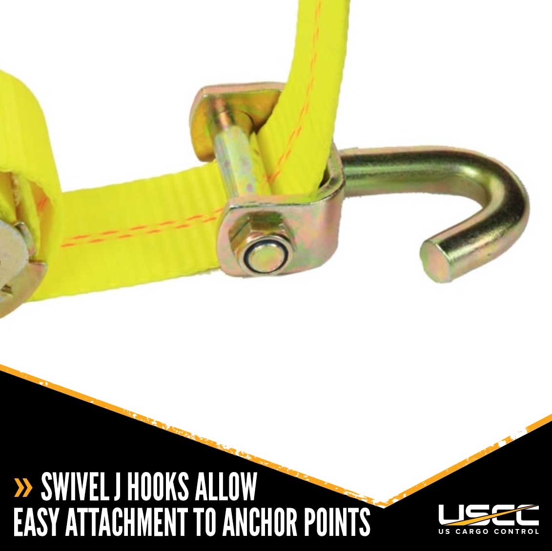 Car Carrier Tire Holder Basket Straps with Swivel Hooks & Ratchet D59334