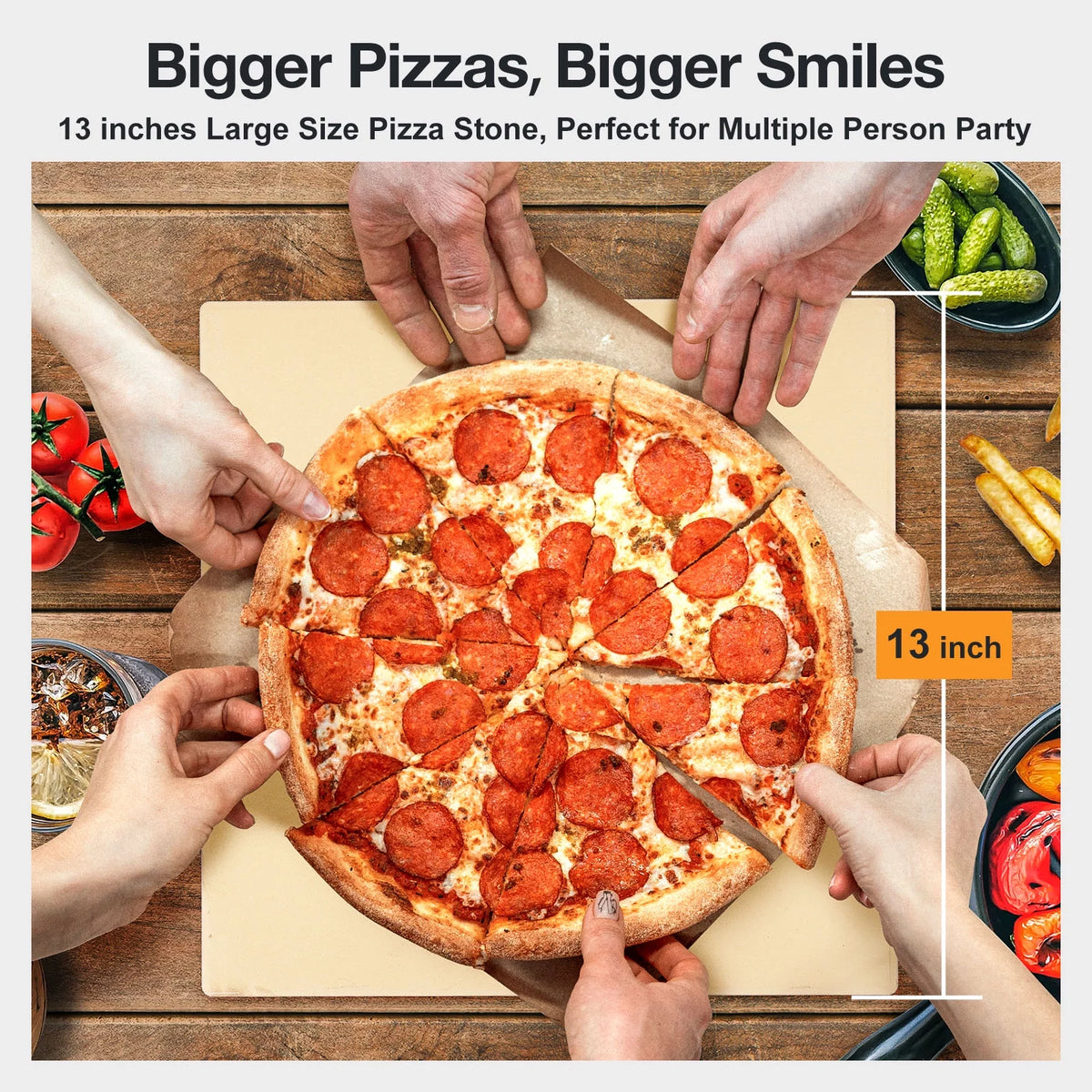 13 Multi-Fuel Pellet Fired Pizza Oven with Pizza Stone H522111