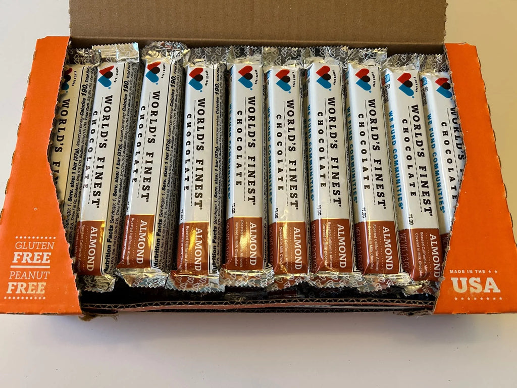 Milk Chocolate with Almonds Bars X63900