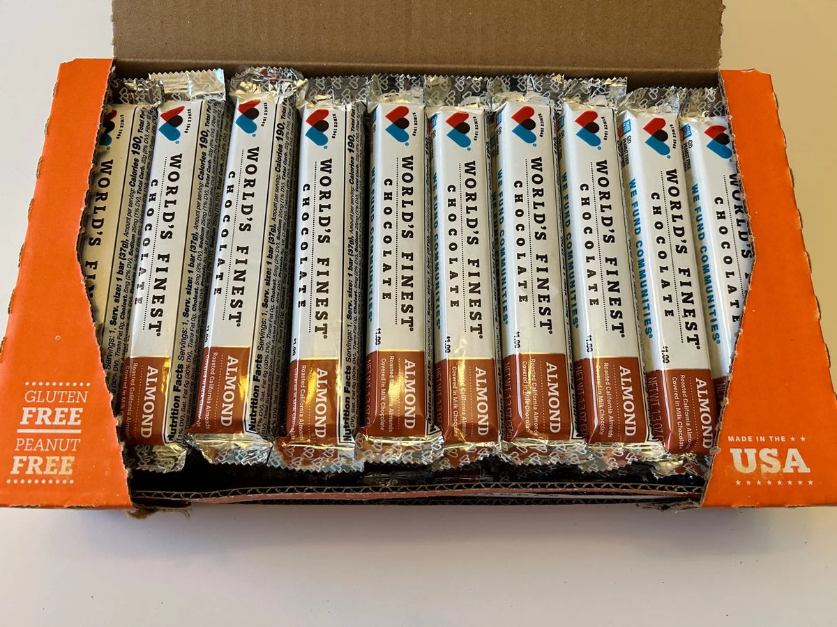 Milk Chocolate with Almonds Bars X63900