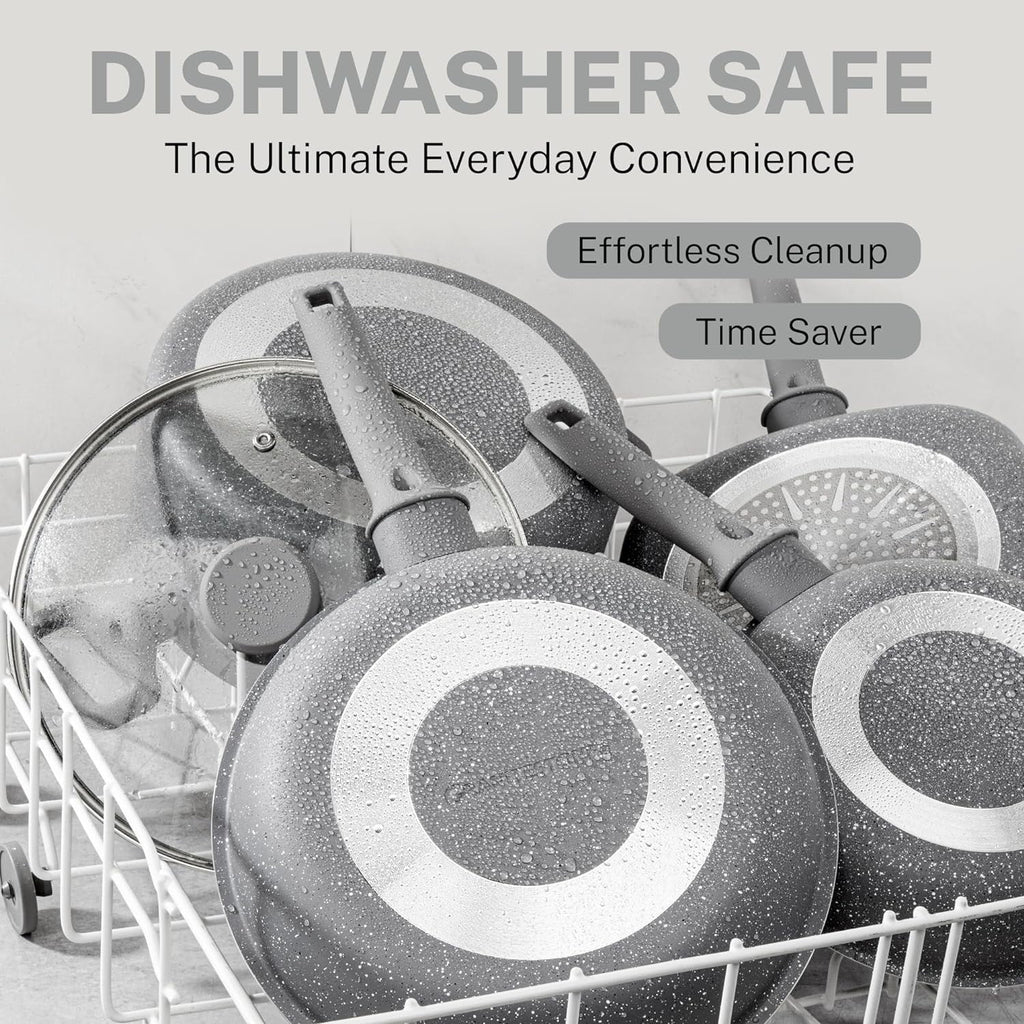 20 Pc Non Stick Pots and Pans Cookware Set M178
