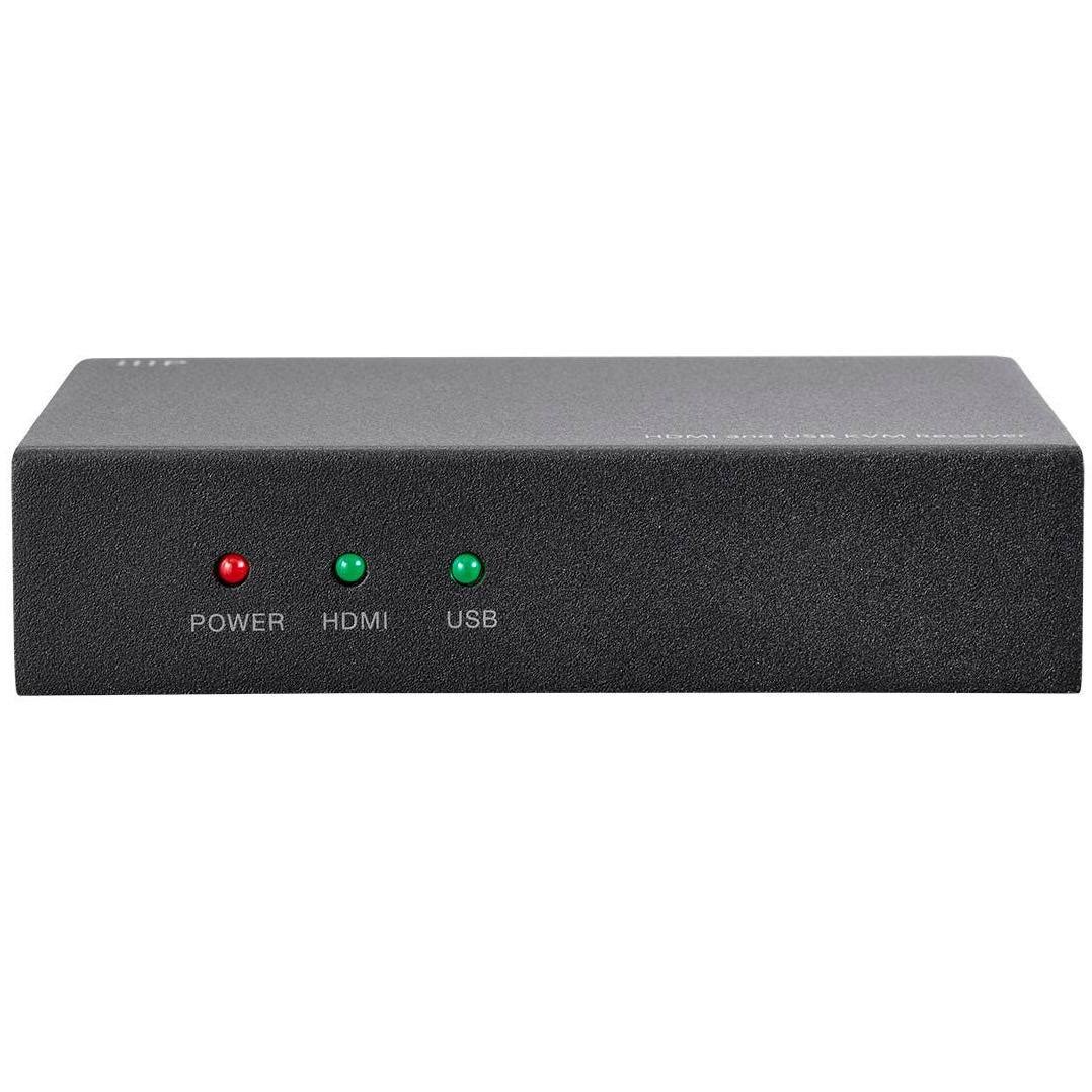 HDMI and USB KVM Extender, Black, 154ft, 1080p@60Hz, USB 2.0 I8172