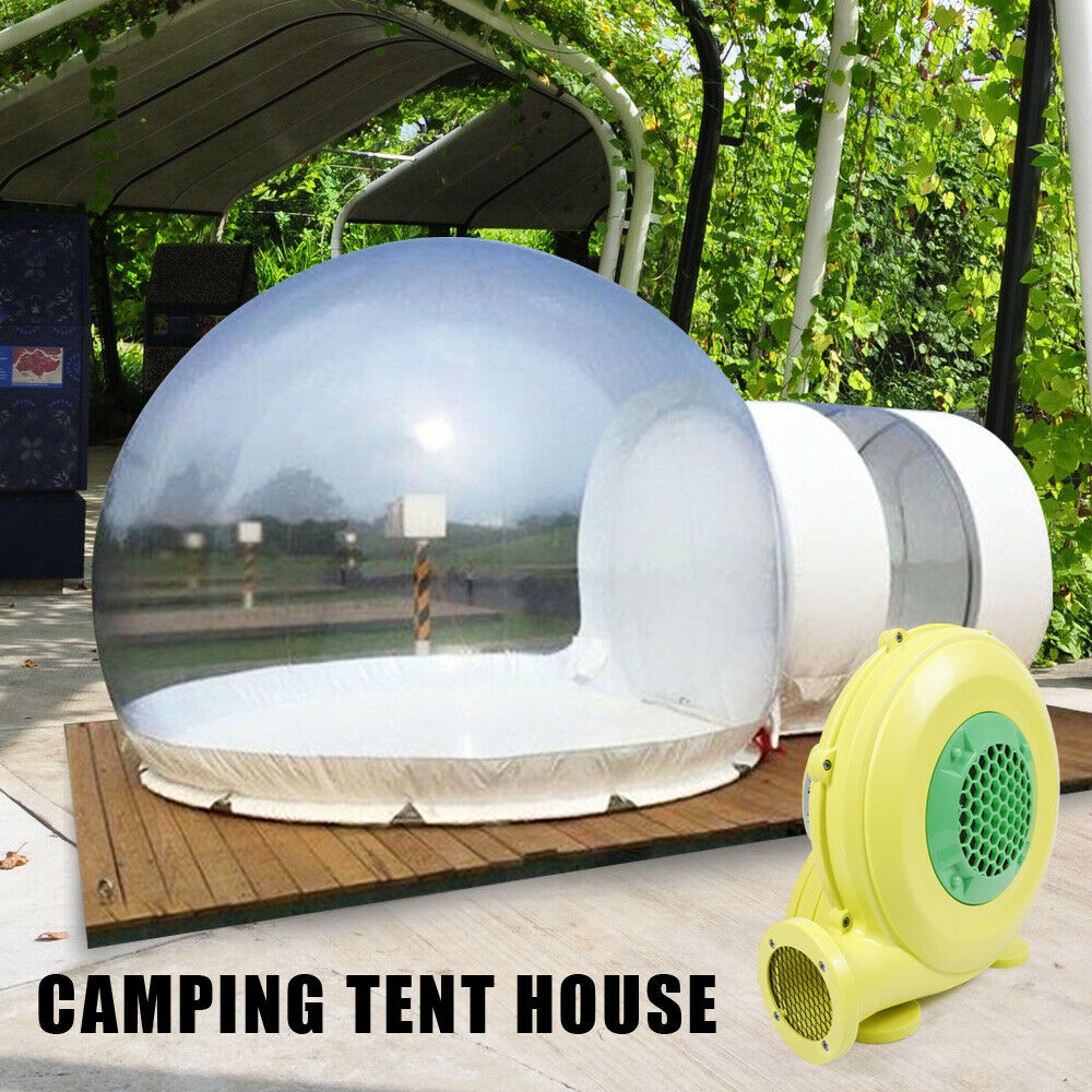 Clear PVC Dome Bubble Tent with Blower X927