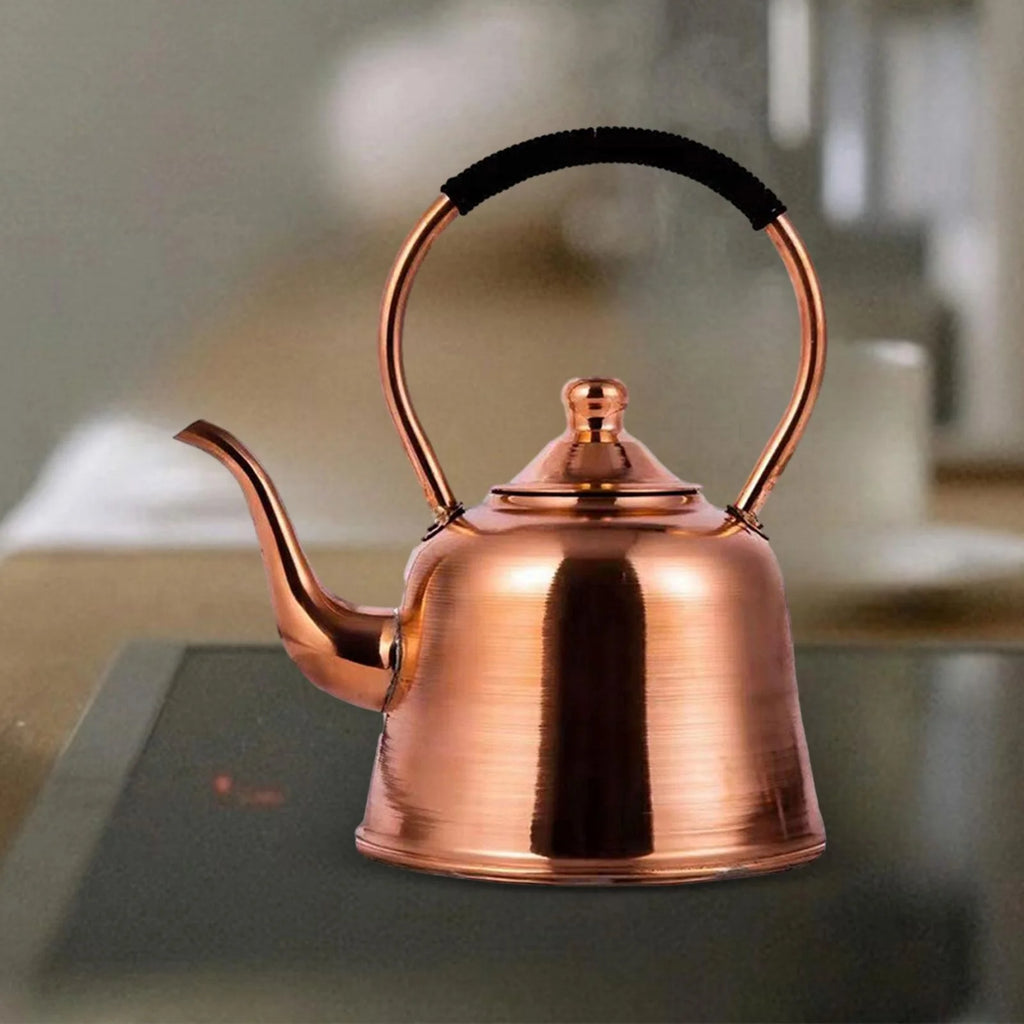 Copper Stovetop Coffee Pot Kettle P454338