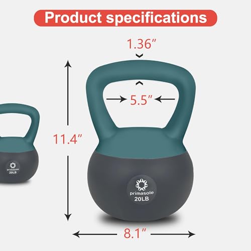 Soft Kettlebell 20lbs Anti Slip Hand Kettlebell Weights V274