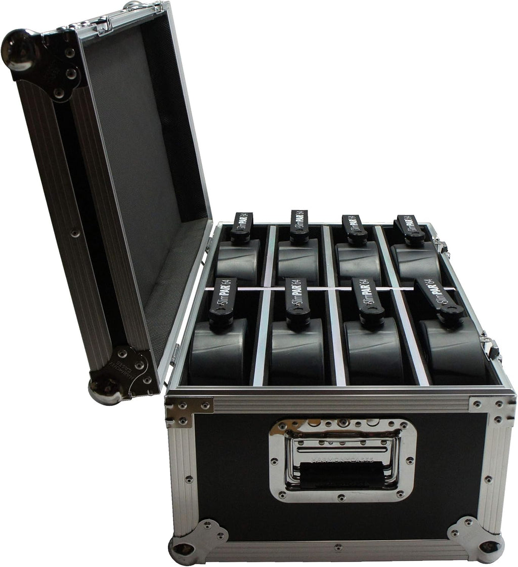 Light Flight Case Compatible with SlimPAR 64 RGBA x 8 Z28568