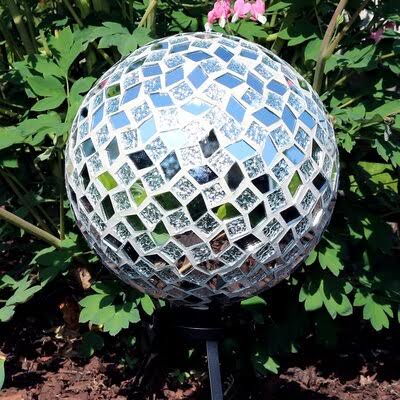 2 Piece Gazing Ball B4068