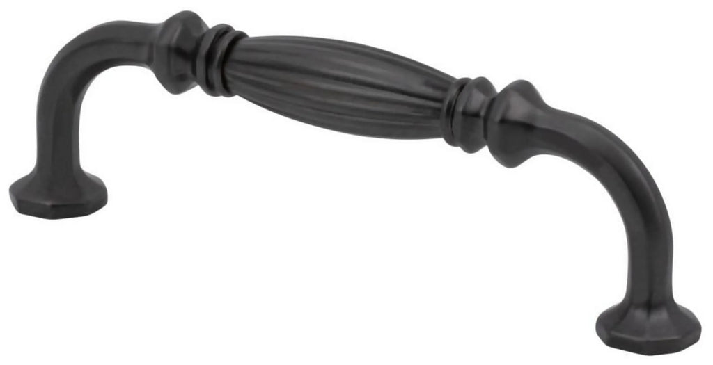 Solid Brass 3-3/4" Center To Center Ribbed O49921