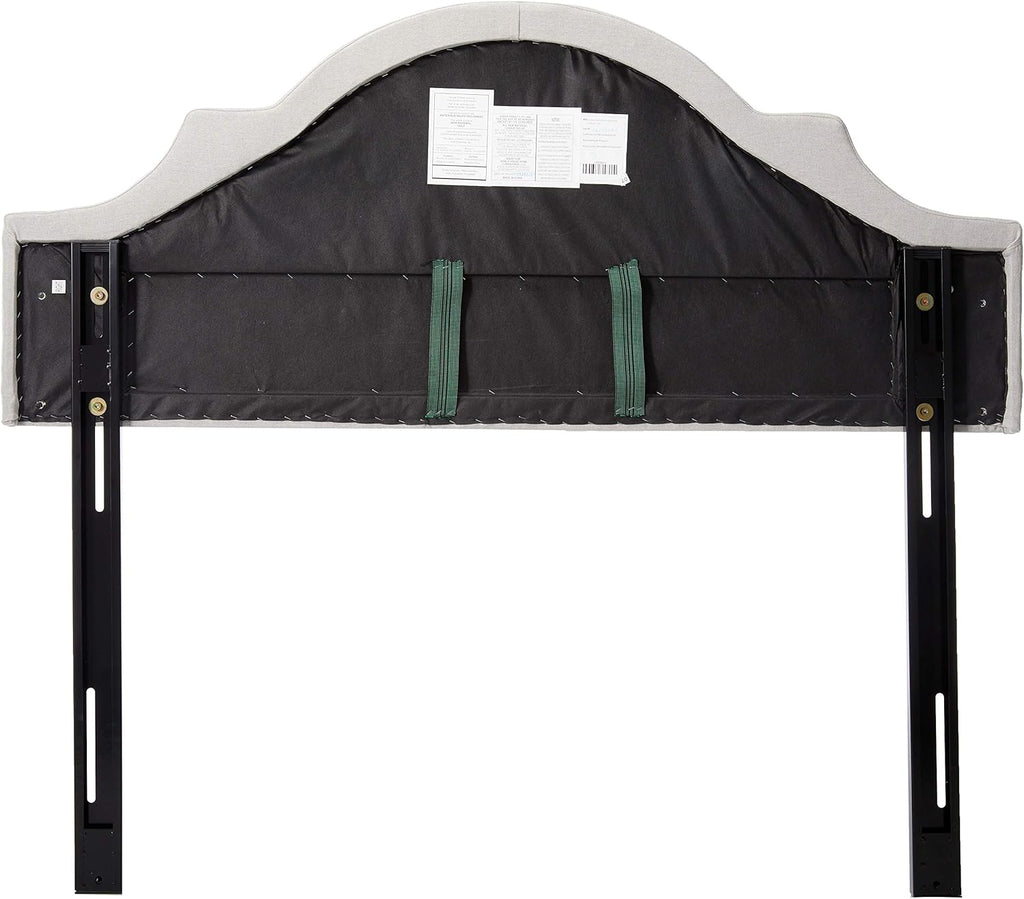 Light Grey Upholstered Headboard Z16987