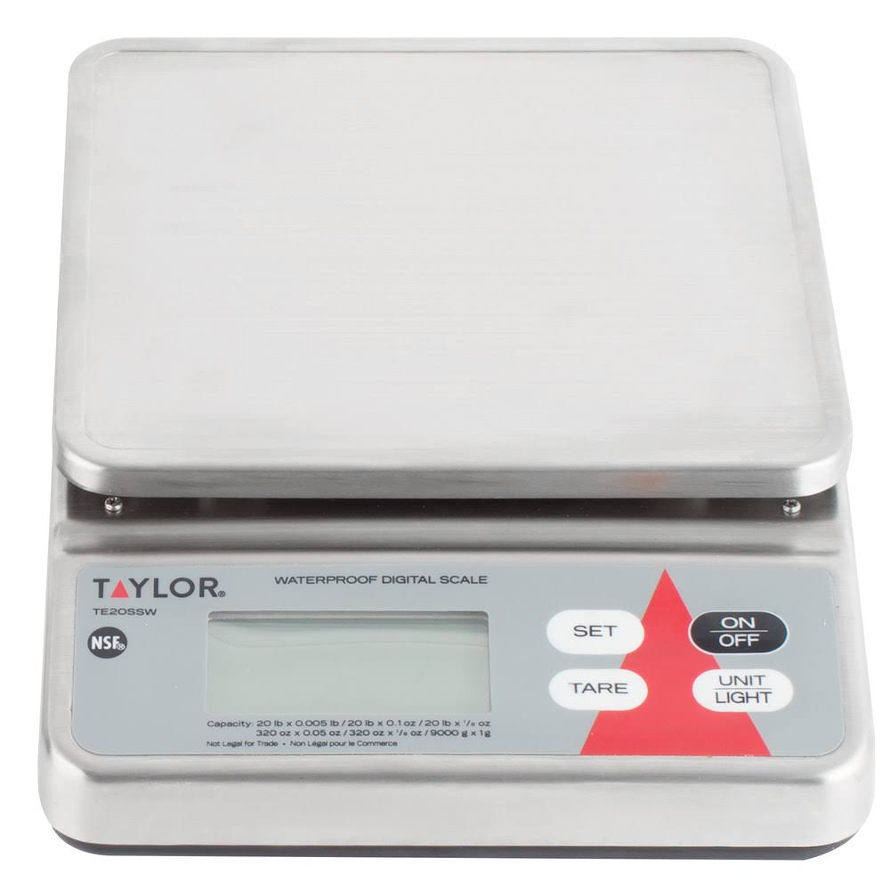 20 lb. Waterproof Digital Portion Control Scale L14396