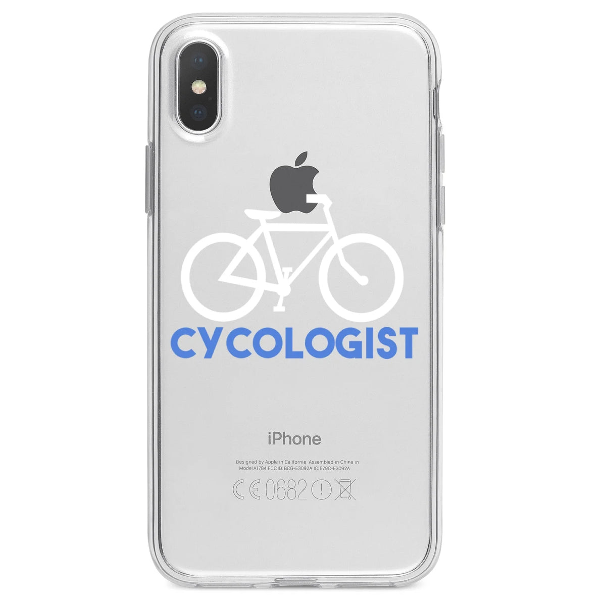 Clear Shockproof Hybrid Case for iPhone X / XS with TPU Bumper Acrylic Back Tempered Glass Screen Protector I684001