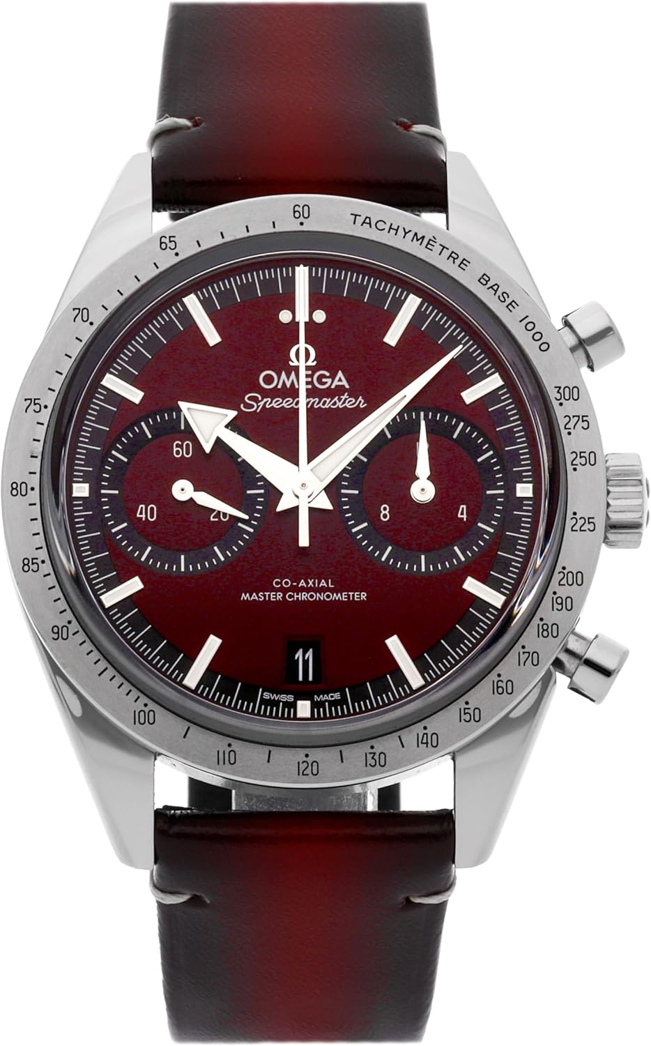 Red Dial Chronograph Automatic Men's Watch W363