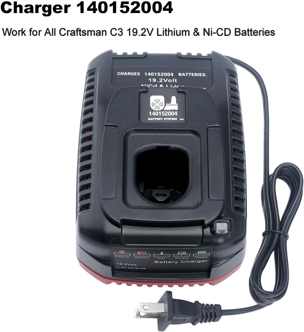 19.2V C3 Charger Replacement for Lithium-ion & Ni-cad Battery Charger M872884