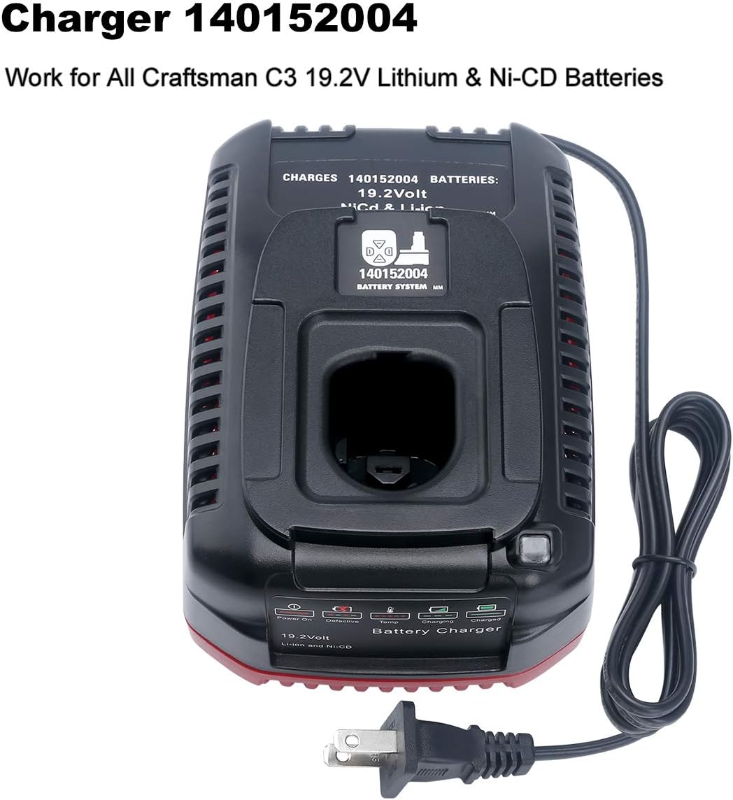 19.2V C3 Charger Replacement for Lithium-ion & Ni-cad Battery Charger M872884