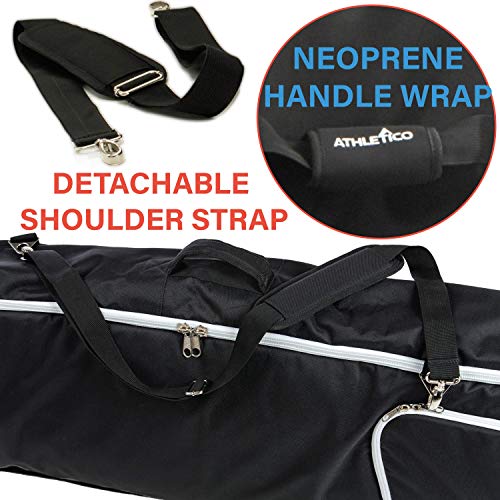 Padded Rolling Double Ski Bag C45345