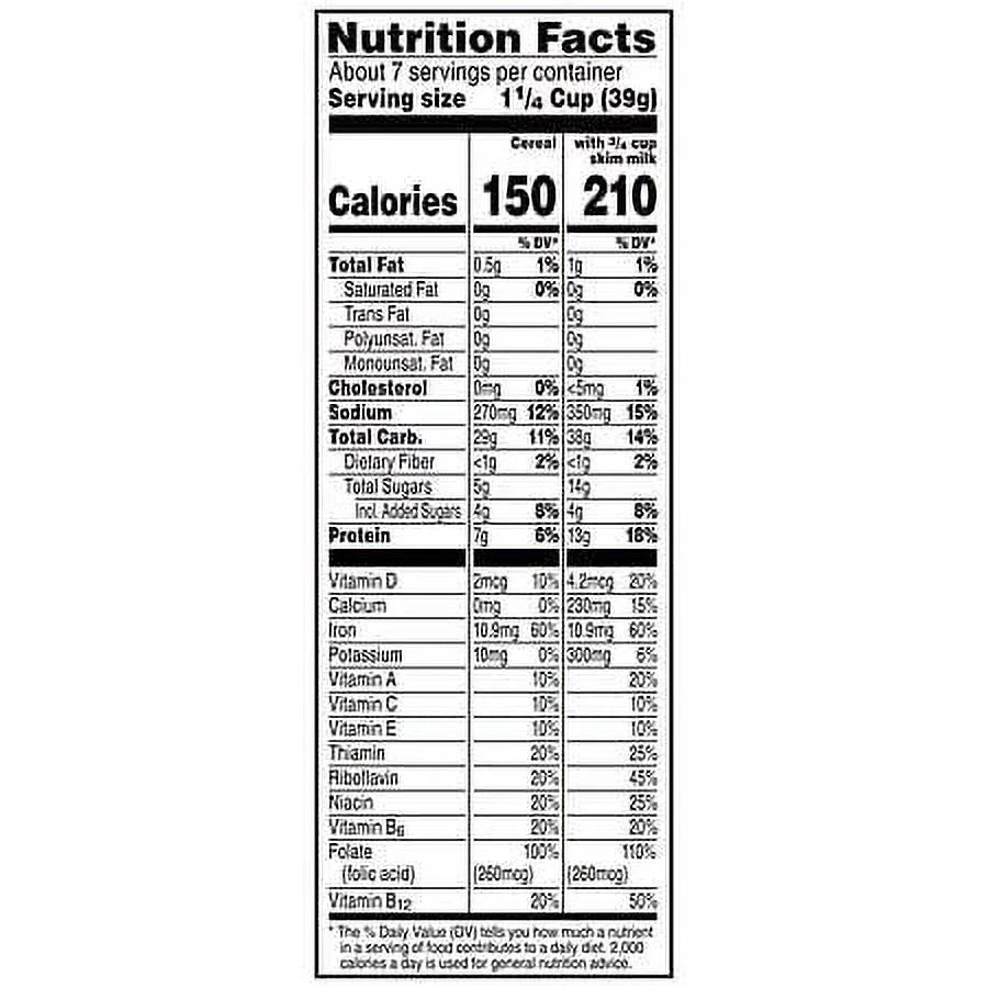 Original 9.6 oz Pack of 2 Cold Breakfast Cereal H70846