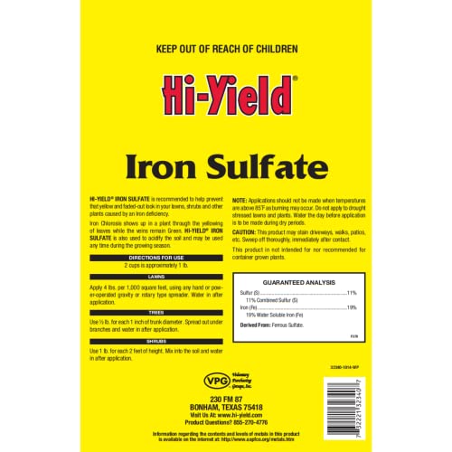 4 lbs. Iron Sulfate K662751