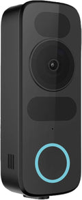Black Wired WiFi Video Doorbell Camera F11198