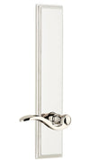 Polished Nickel Tall Plate Privacy Lever B1568