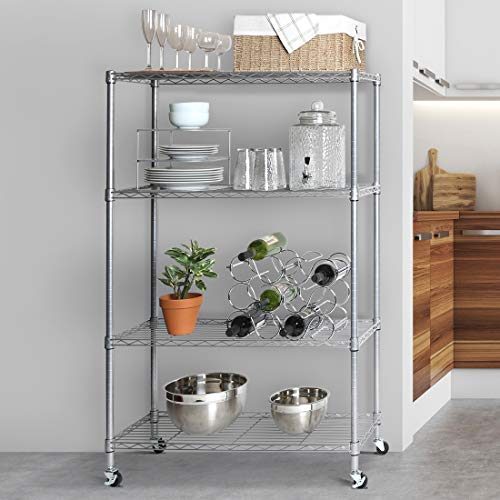 Steel Wire Shelving Storage Unit Z510