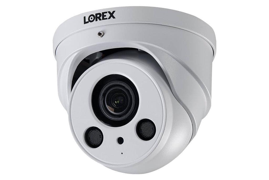 4K Motorized Zoom Lens IP Audio Dome Security Camera White 4-Pack G18792