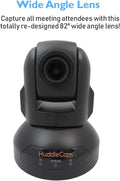 Black USB Conference Camera with PTZ Control X477
