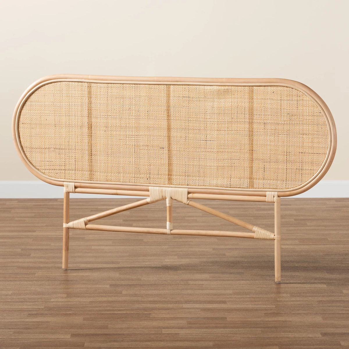 Natural Brown Rattan Queen Size Headboard E2018