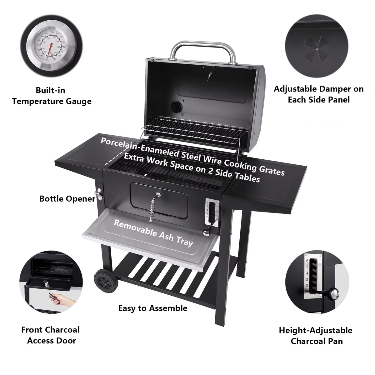 Charcoal Grill Q4685