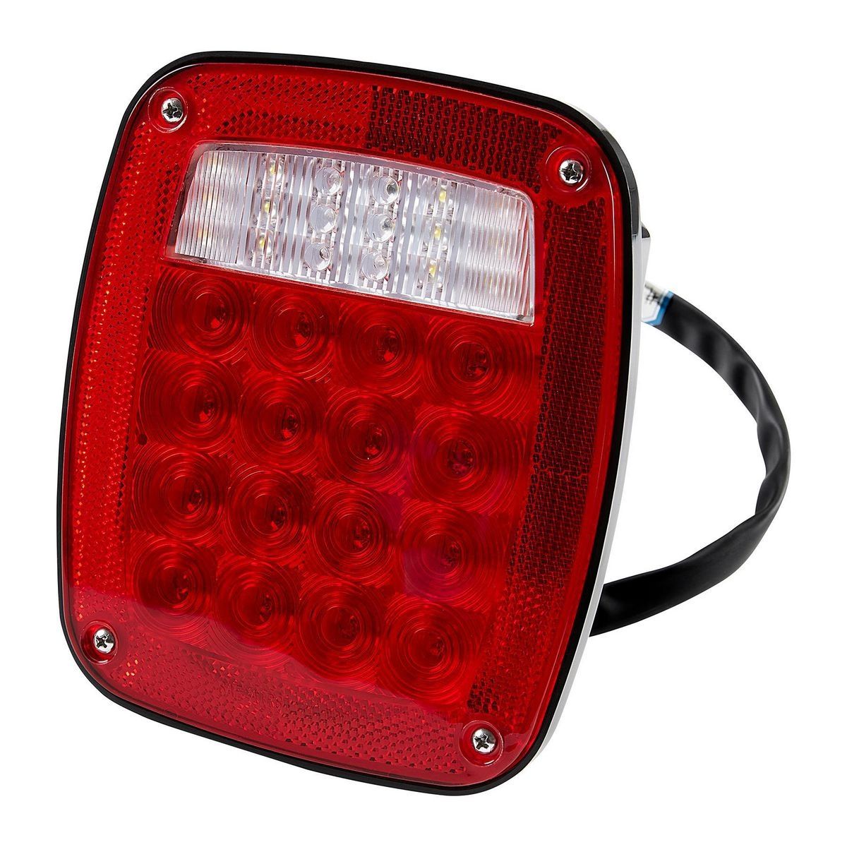 LED Rectangular 6 Function Tail Signal Light F8564