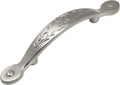 10 Pack Satin Nickel Cabinet Hardware Handle Pull, 3 Inch Hole Centers M4575