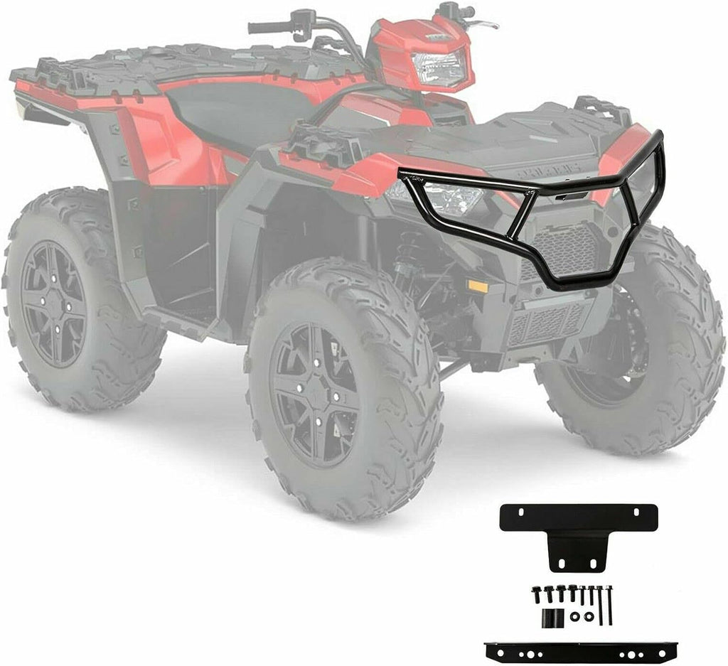 Front & Rear Brush Guard Bumper Set for Polaris Sportsman 450 570 & ETX F4453