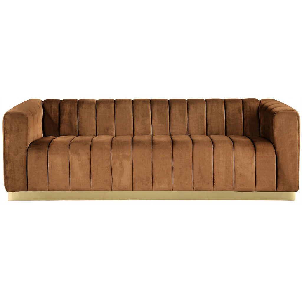 Saddle Velvet Sofa K514