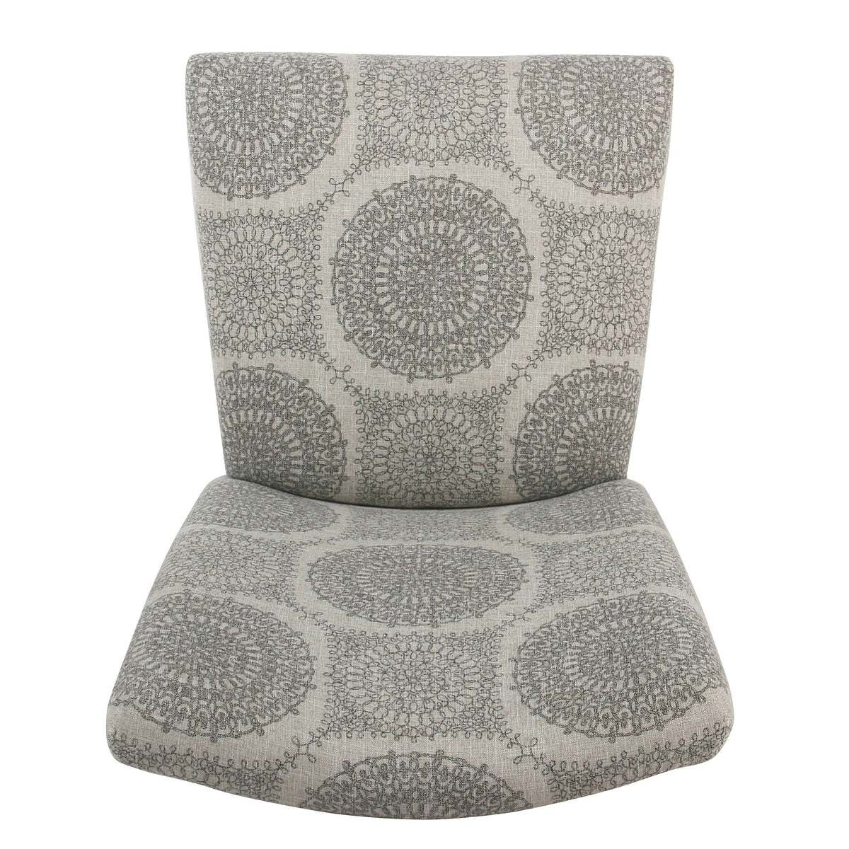 Gray Medallion Parsons Dining Chair (Set of 2) Y8341