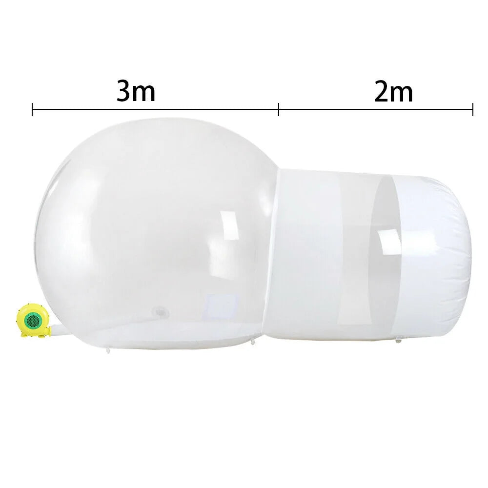 Clear PVC Dome Bubble Tent with Blower X927