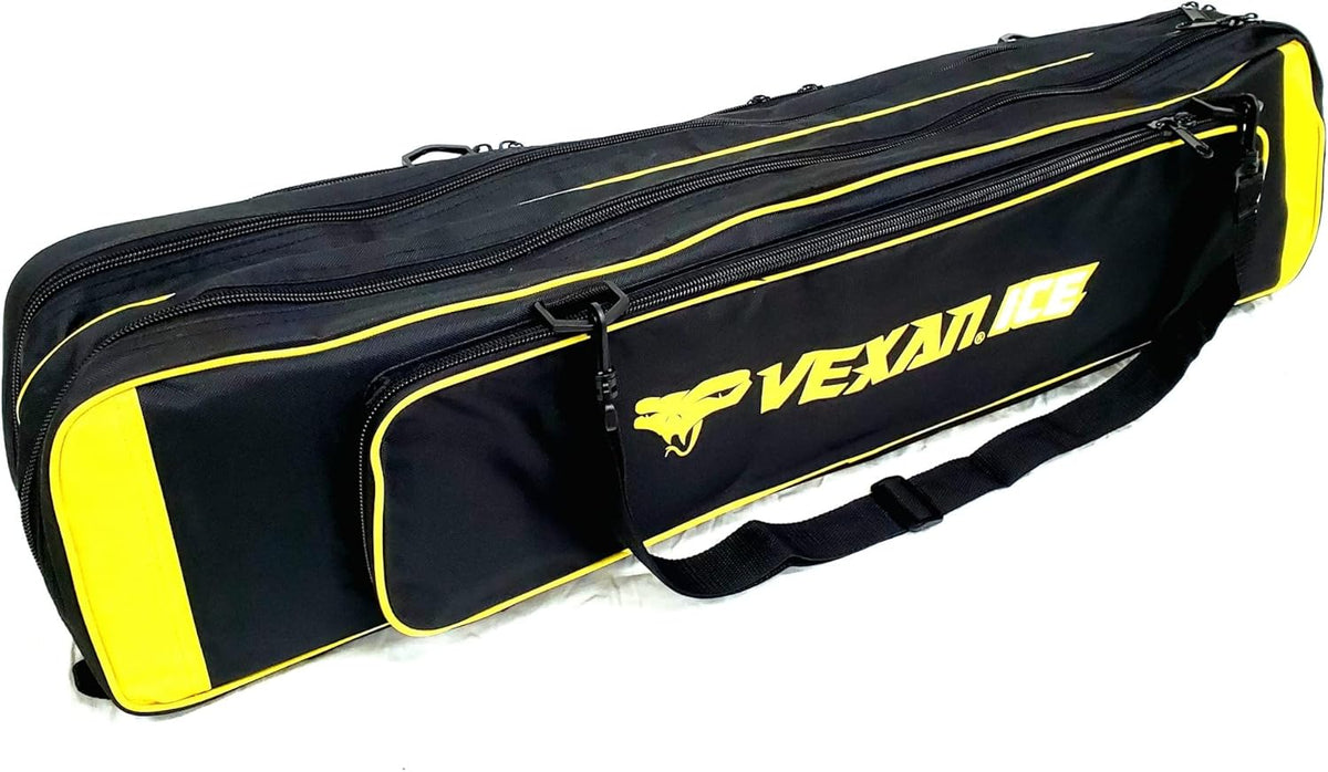 Yellow 36 Soft Case and Multi-Piece Fly Rods Box Q8309