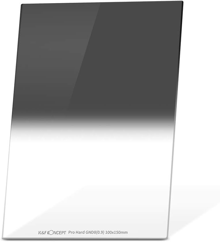 Hard Graduated ND8 100mm x 150mm Multi-Coated Optical Glass GND8 (0.9) Neutral Density Filter B518193