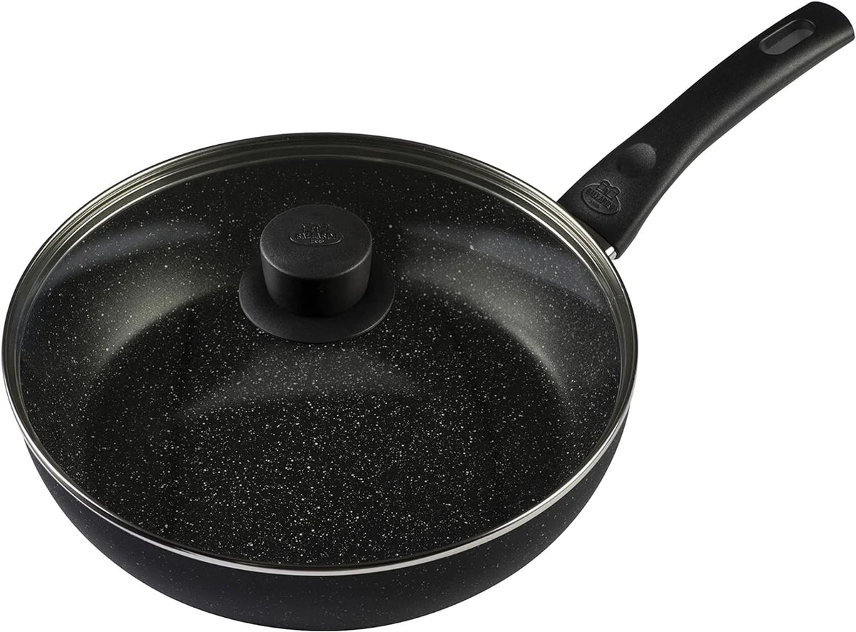 28 cm Non-Stick Aluminium Braising Pan with Lid P65030
