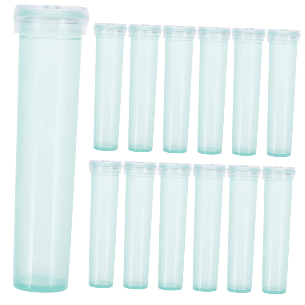 100 Pcs Light Green Plastic Water Tubes for Flowers J6824