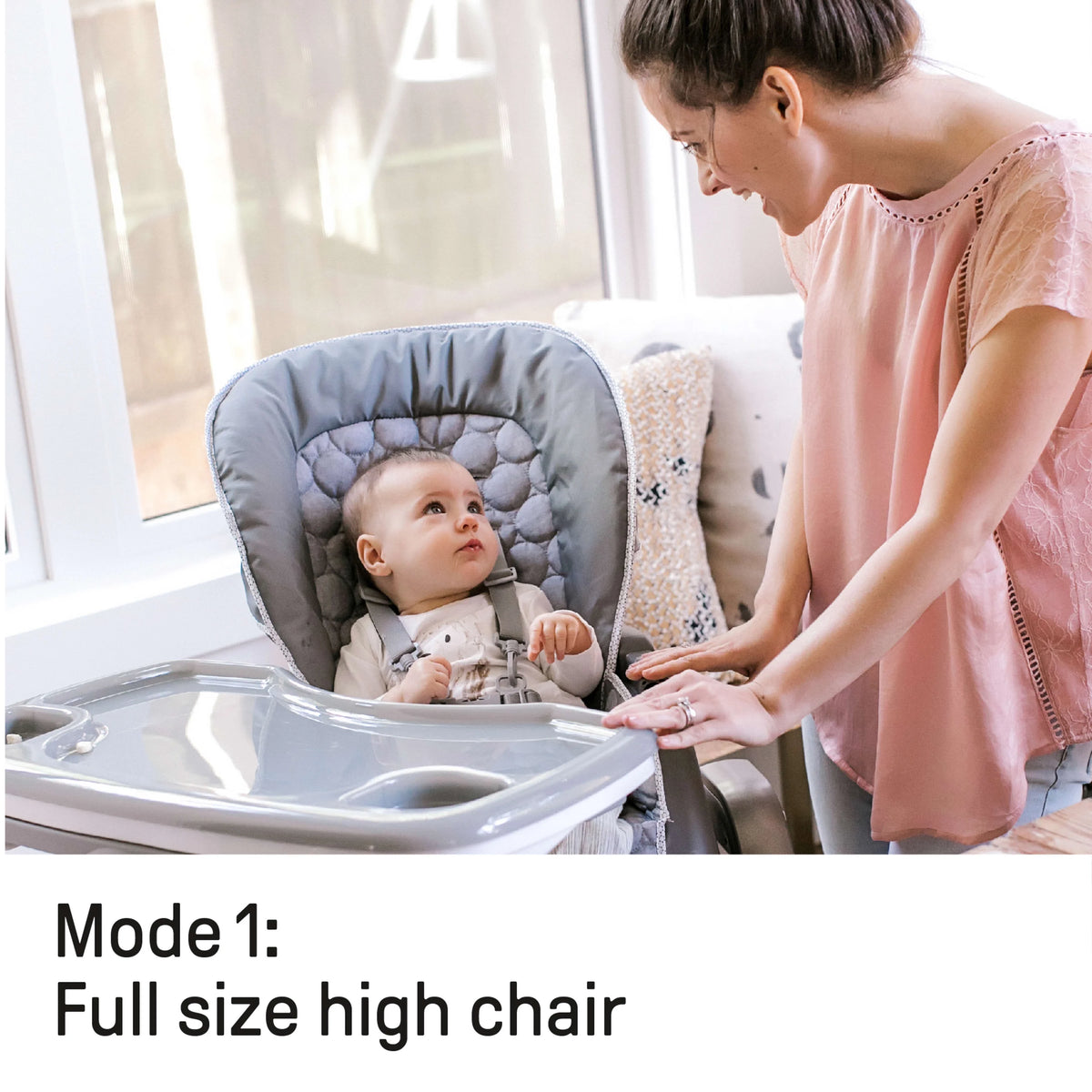 4-in-1 High Chair Toddler Chair Booster Seat P27189
