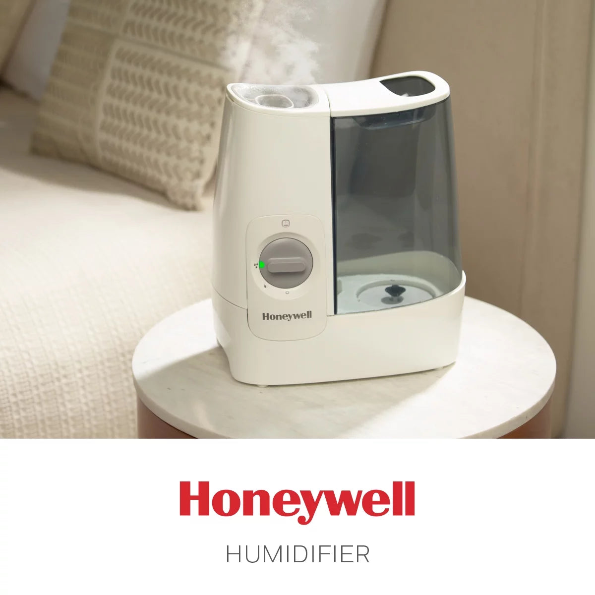 White 1 Gallon Warm Mist Humidifier A13260
