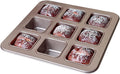 Brown Non-stick Stainless Steel Baking Square H569