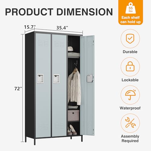Metal Locker with Lock O585445