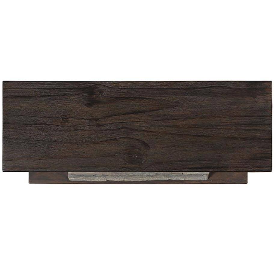 Smoky Gray Stone Electric Fireplace Wall Mantel Z131101