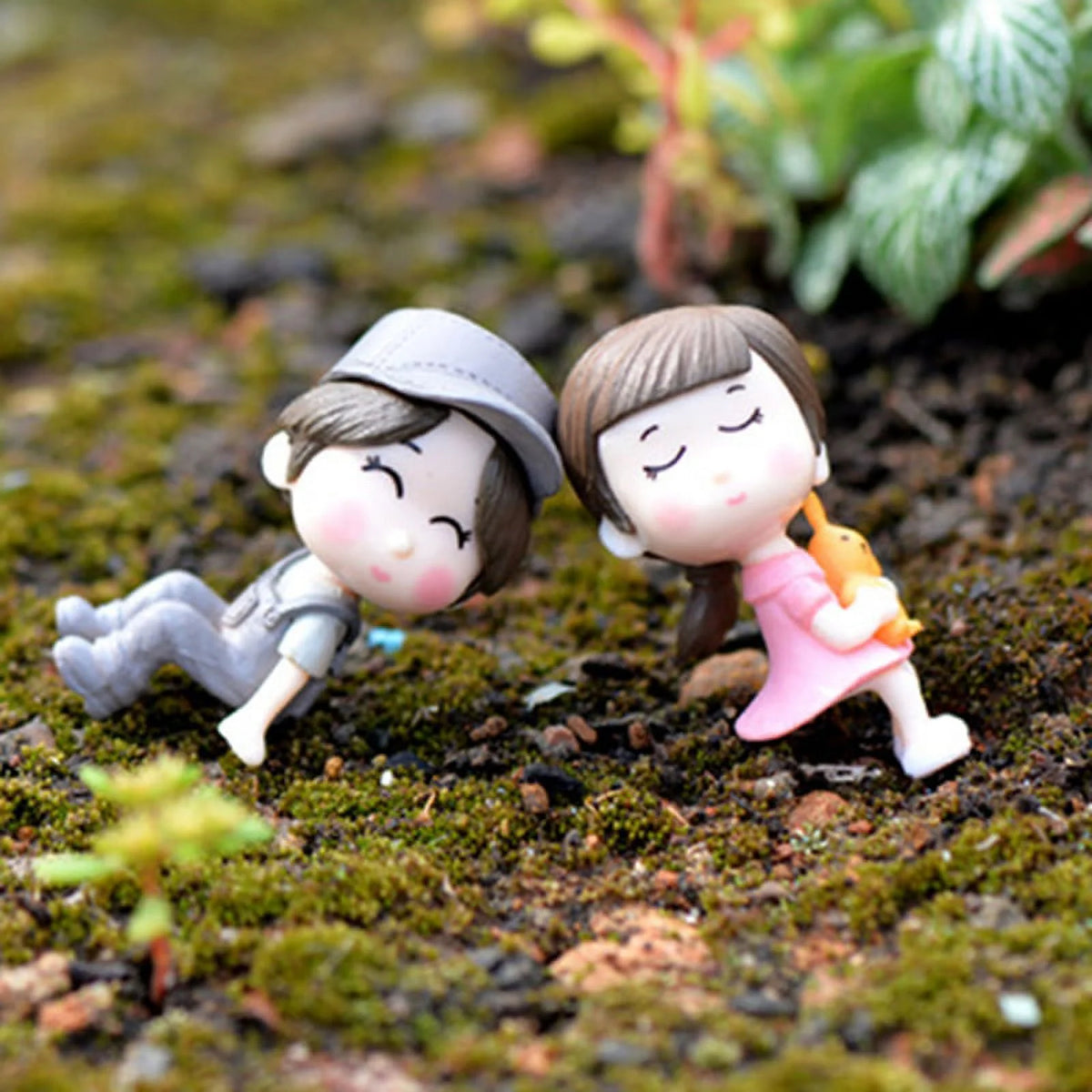 3Pcs/Set Miniature Doll Figurine T2586