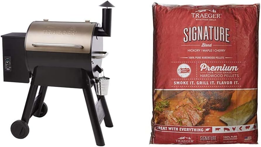 Bronze Electric Wood Pellet Grill and Smoker P4836