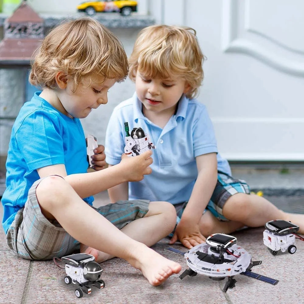 6-in-1 Solar Robot Science Kits W392