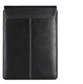 Black Leather 13.3 Notebook Sleeve O256