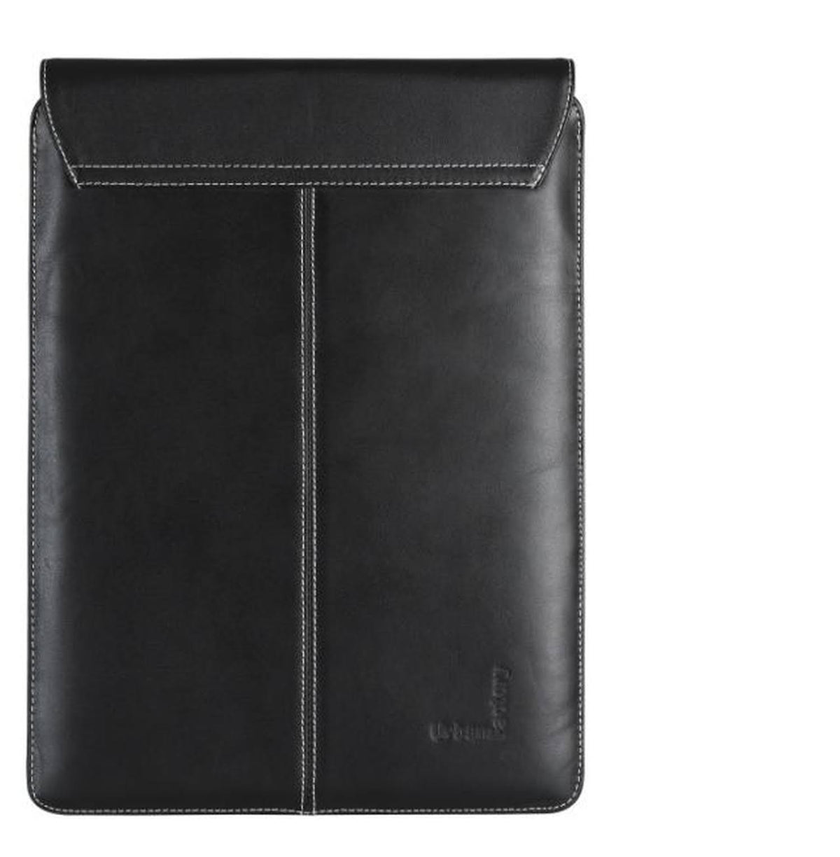 Black Leather 13.3 Notebook Sleeve O256