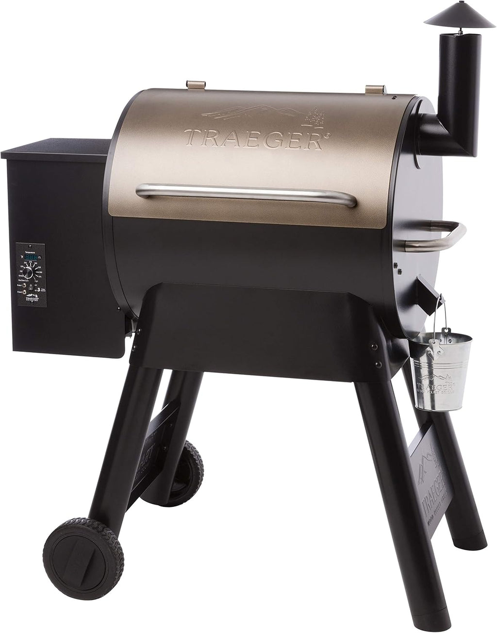 Bronze Electric Wood Pellet Grill and Smoker P4836